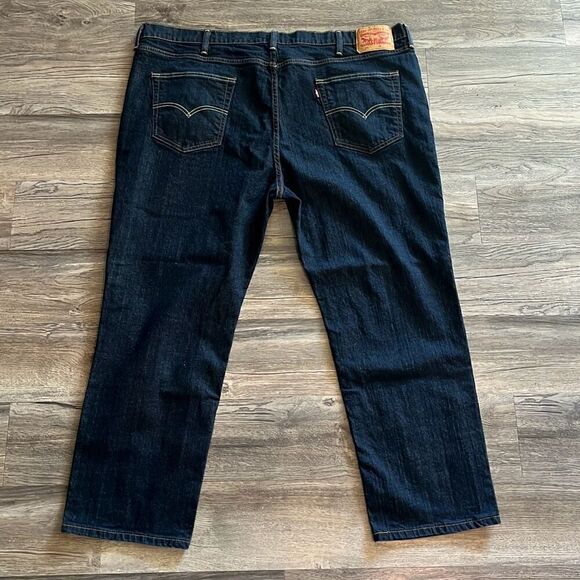 Levi’s 541 Dark Wash Athletic Fit Jeans Size 50x28.5 - Picture 3 of 6